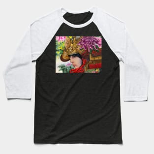 Chrysanthemum Baseball T-Shirt